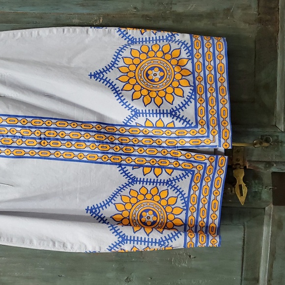 Anthropologie Plenty By Tracy Reese Presses Lutea Pencil Skirt, Size 8 - Picture 5 of 9